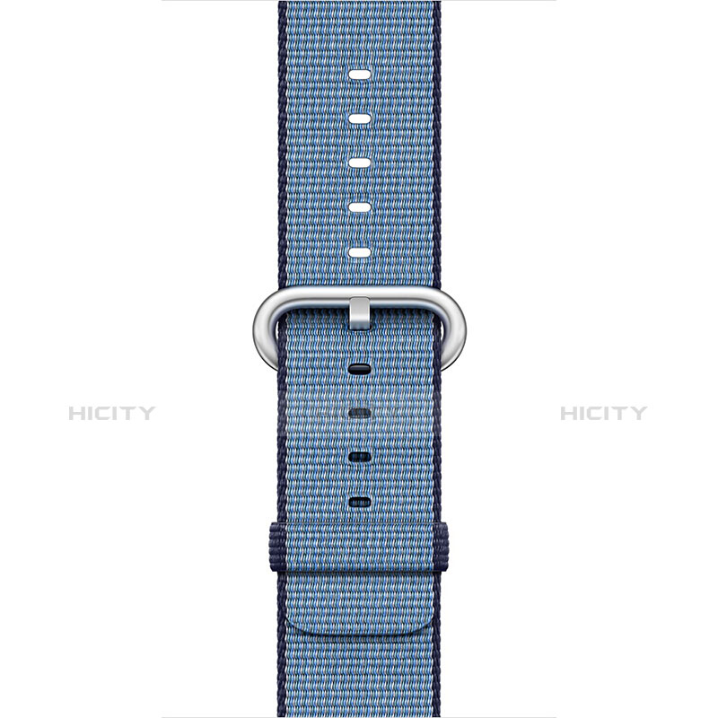 Milanese Cinturino Braccialetto Acciaio per Apple iWatch 42mm Blu