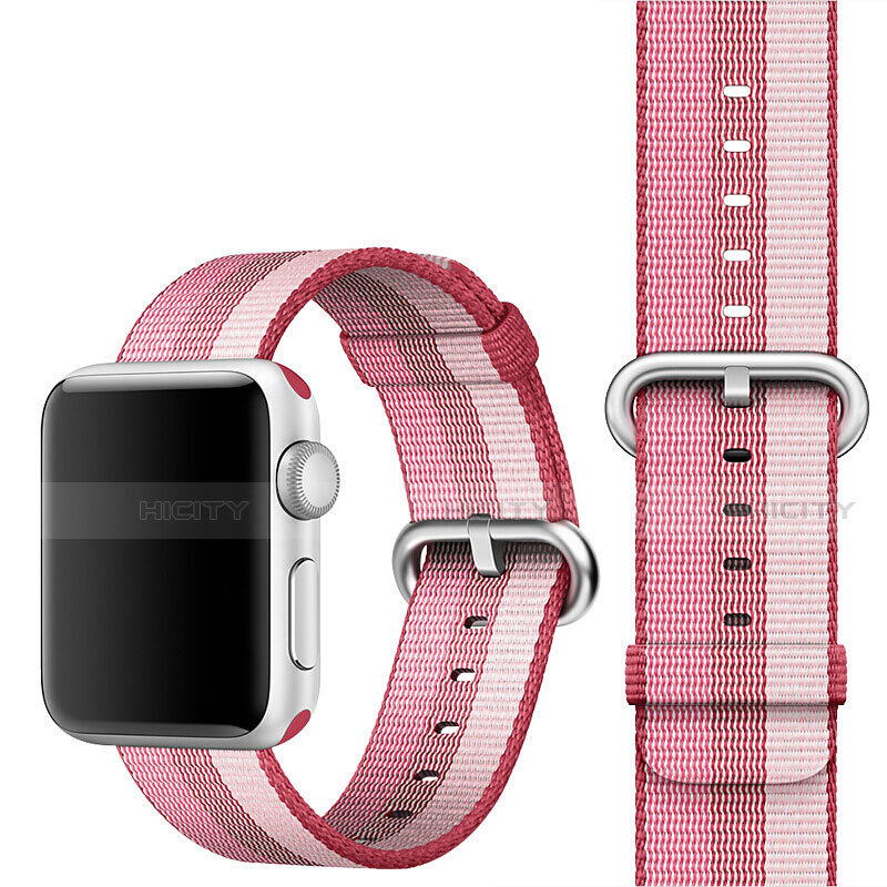 Milanese Cinturino Braccialetto Acciaio per Apple iWatch 5 44mm Rosa