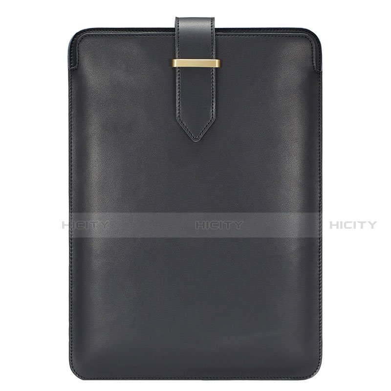 Morbido Pelle Custodia Marsupio Tasca L01 per Huawei Honor MagicBook 14 Nero