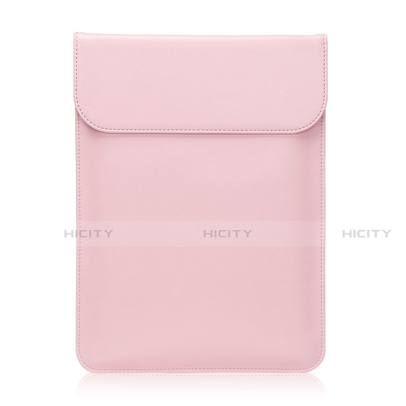 Morbido Pelle Custodia Marsupio Tasca L01 per Huawei Matebook 13 (2020) Rosa