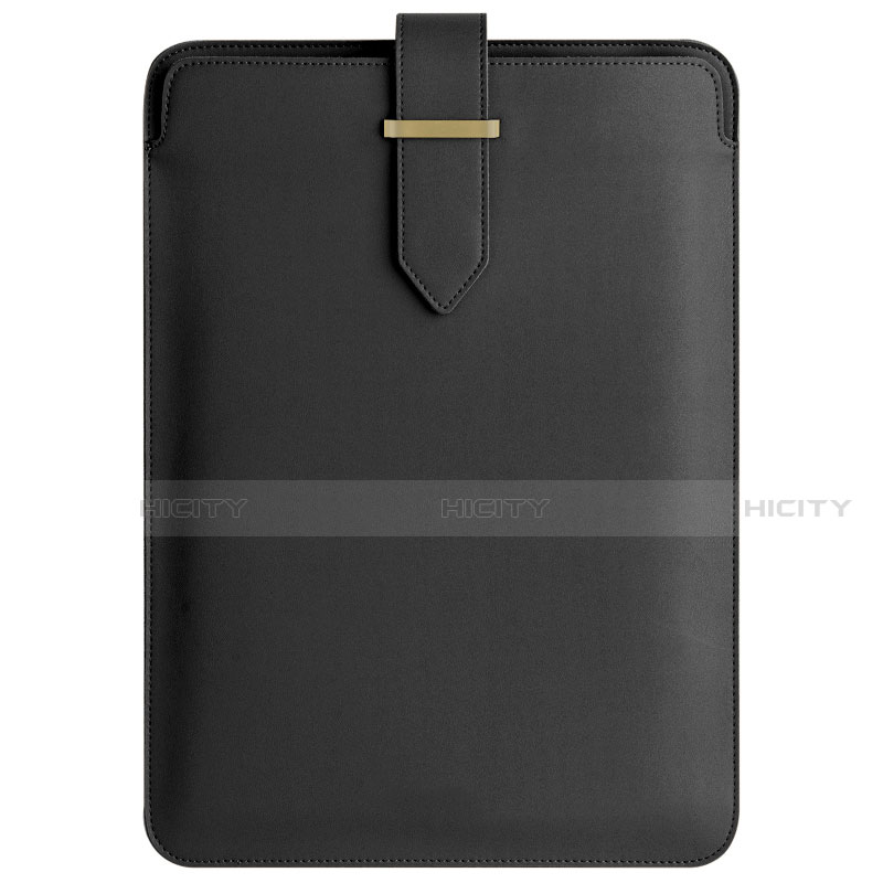 Morbido Pelle Custodia Marsupio Tasca L04 per Apple MacBook Air 13.3 pollici (2018) Nero