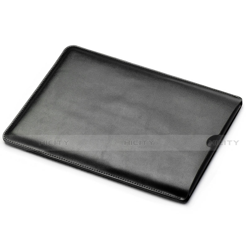 Morbido Pelle Custodia Marsupio Tasca L05 per Huawei Matebook X Pro (2020) 13.9 Nero