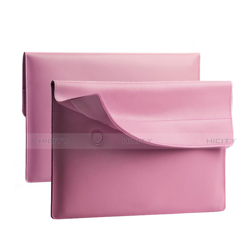 Morbido Pelle Custodia Marsupio Tasca L11 per Apple MacBook Air 11 pollici Rosa