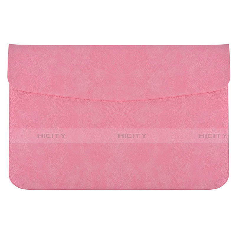 Morbido Pelle Custodia Marsupio Tasca L15 per Apple MacBook Air 13.3 pollici (2018) Rosa