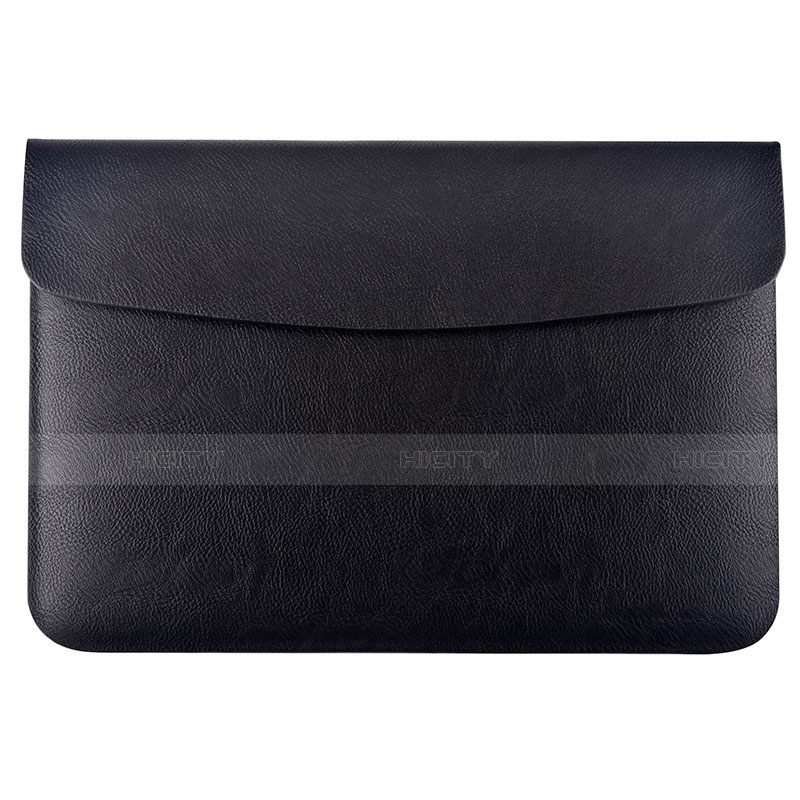 Morbido Pelle Custodia Marsupio Tasca L15 per Apple MacBook Pro 15 pollici Retina Nero