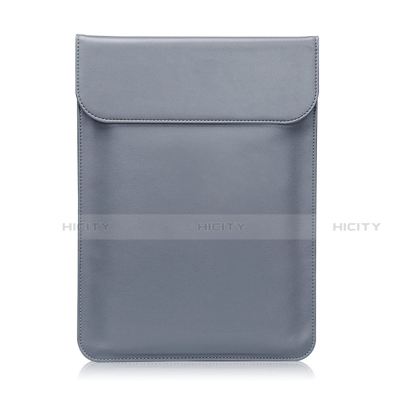 Morbido Pelle Custodia Marsupio Tasca L21 per Apple MacBook Pro 15 pollici Retina Grigio