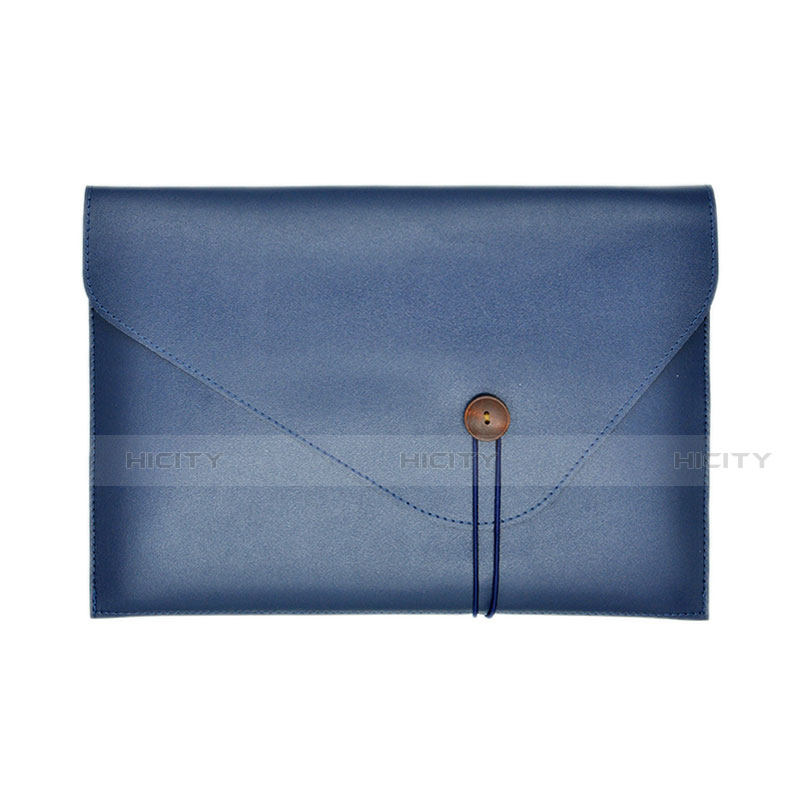 Morbido Pelle Custodia Marsupio Tasca L22 per Apple MacBook Air 11 pollici Blu