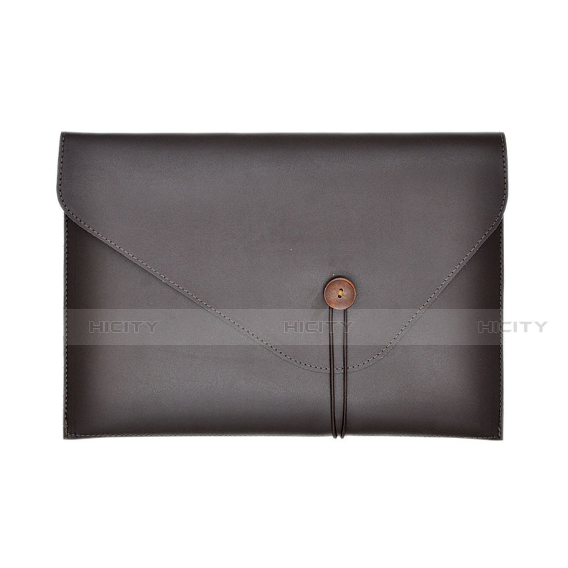 Morbido Pelle Custodia Marsupio Tasca L22 per Apple MacBook Pro 13 pollici Retina Marrone