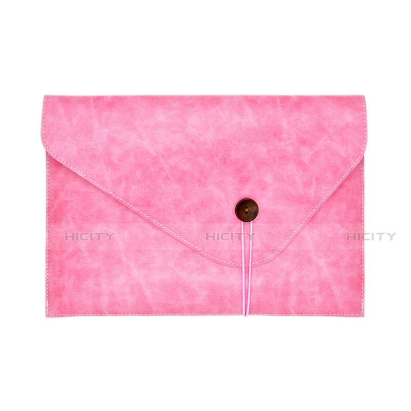 Morbido Pelle Custodia Marsupio Tasca L23 per Apple MacBook 12 pollici Rosa