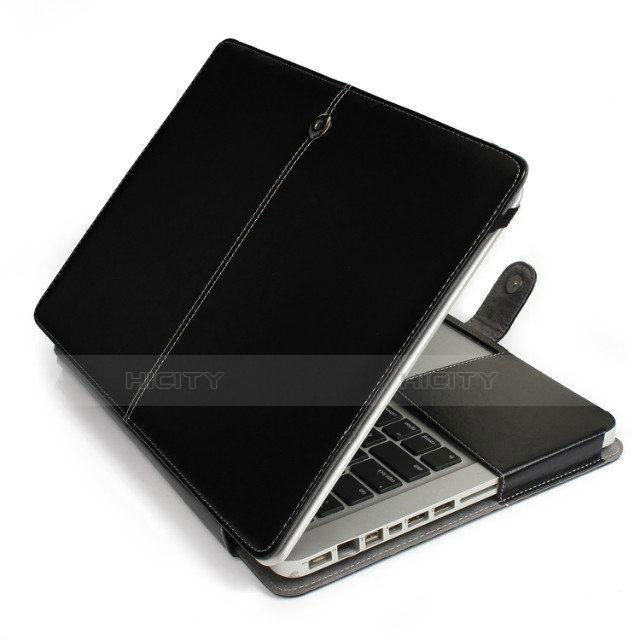 Morbido Pelle Custodia Marsupio Tasca L24 per Apple MacBook Air 13 pollici (2020) Nero