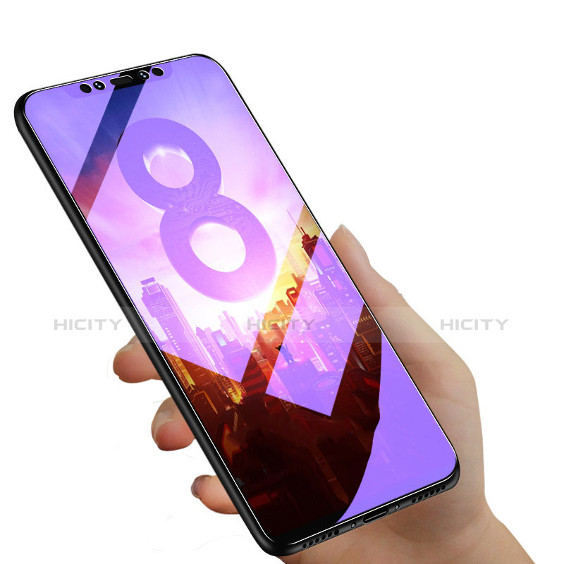 Pellicola in Vetro Temperato Protettiva Anti Blu-Ray Proteggi Schermo Film B01 per Xiaomi Mi 8 Chiaro