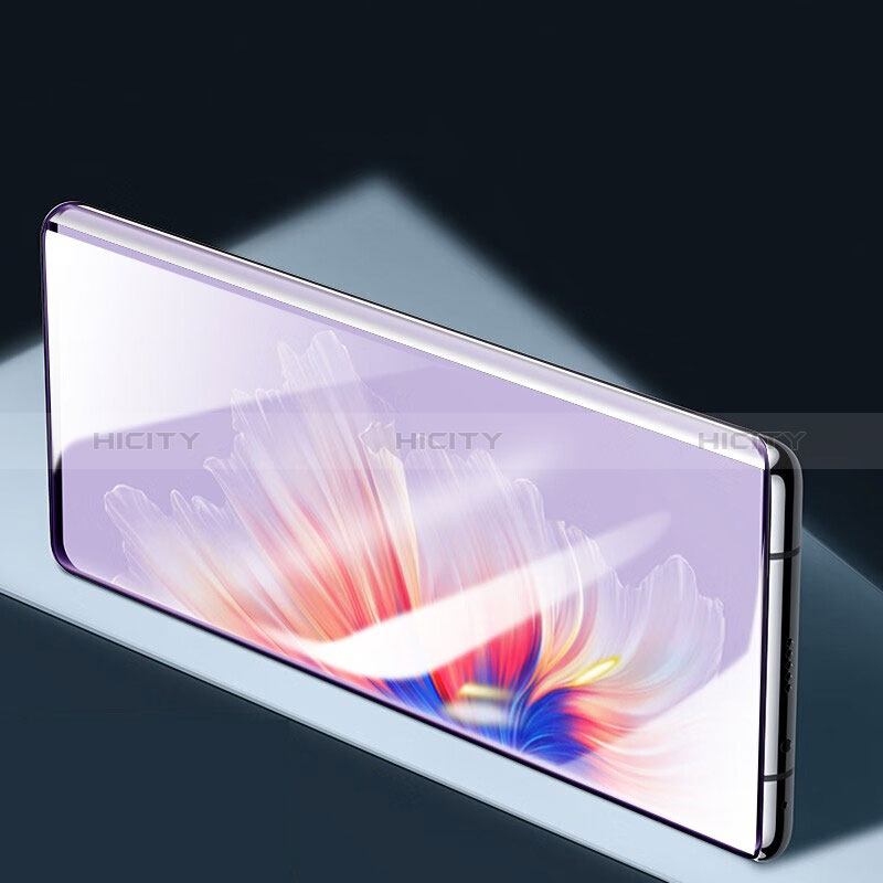 Pellicola in Vetro Temperato Protettiva Integrale Anti Blu-Ray Proteggi Schermo Film F03 per Xiaomi Mi Mix 4 5G Nero