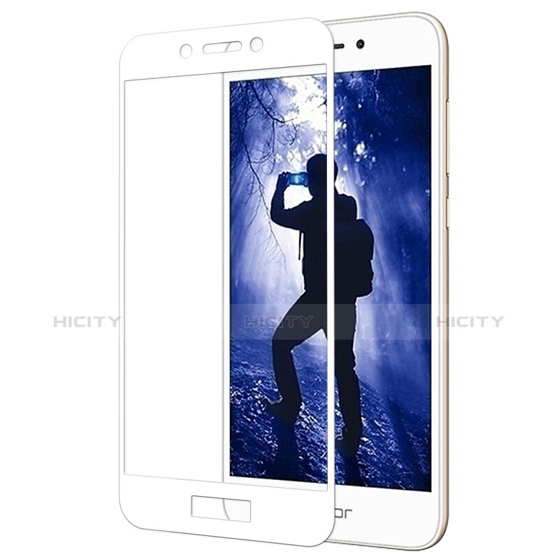 Pellicola in Vetro Temperato Protettiva Integrale Proteggi Schermo Film F02 per Huawei Honor 6A Bianco