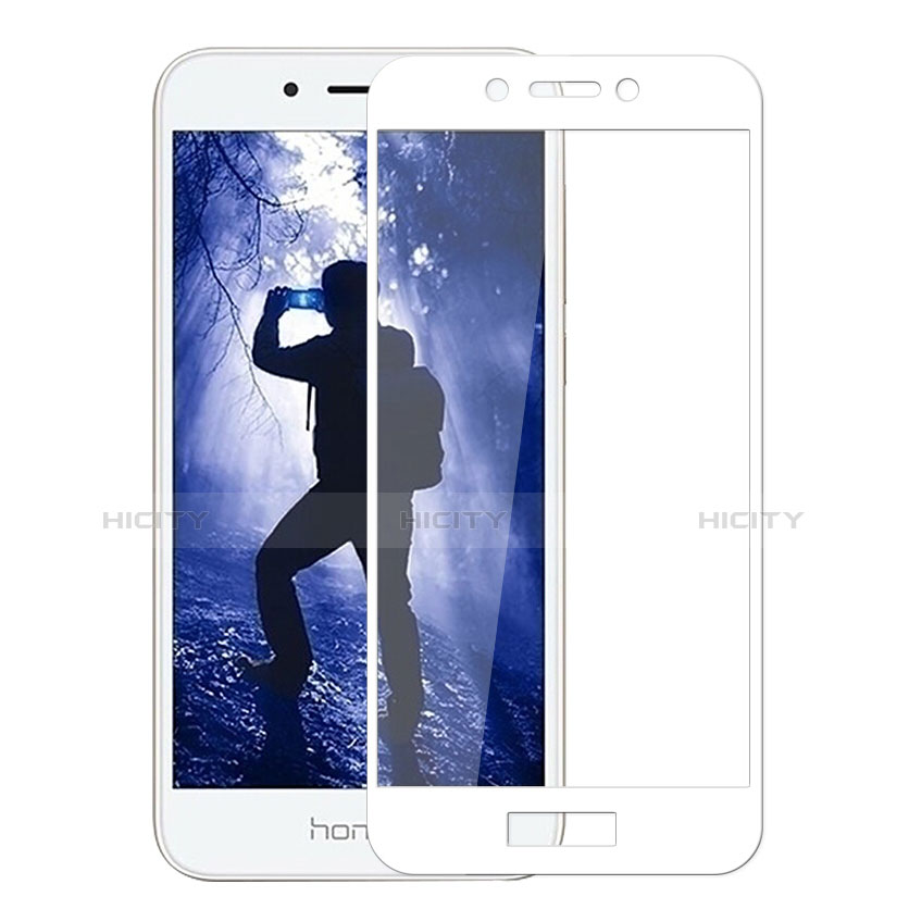 Pellicola in Vetro Temperato Protettiva Integrale Proteggi Schermo Film F02 per Huawei Honor 6A Bianco