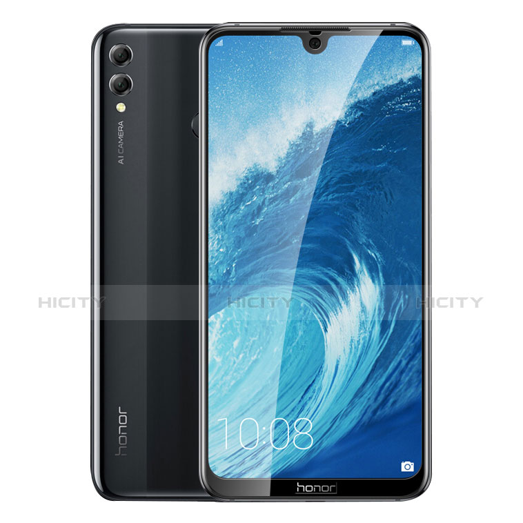 Pellicola in Vetro Temperato Protettiva Integrale Proteggi Schermo Film F02 per Huawei Honor 8X Max Nero