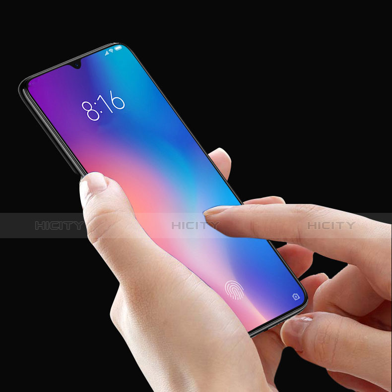 Pellicola in Vetro Temperato Protettiva Integrale Proteggi Schermo Film F02 per Xiaomi Mi 9 Pro Nero