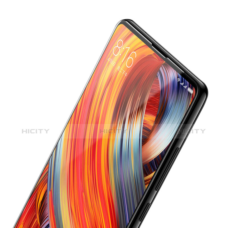 Pellicola in Vetro Temperato Protettiva Integrale Proteggi Schermo Film F02 per Xiaomi Mi Mix Evo Nero