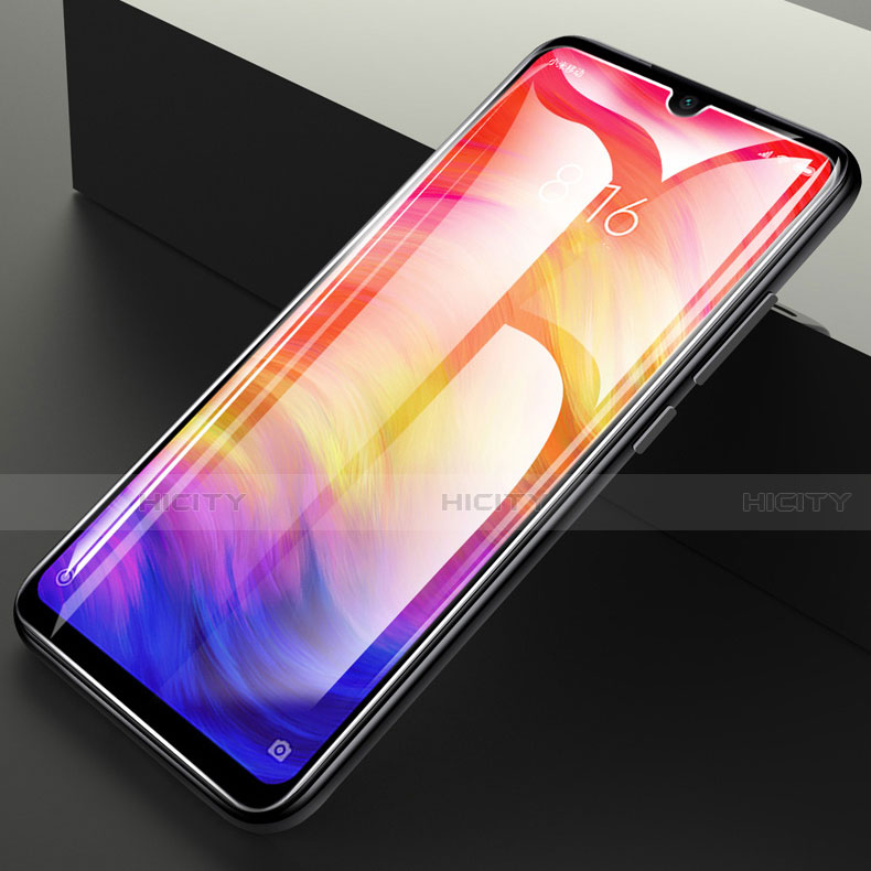 Pellicola in Vetro Temperato Protettiva Integrale Proteggi Schermo Film F02 per Xiaomi Redmi Note 8 (2021) Nero