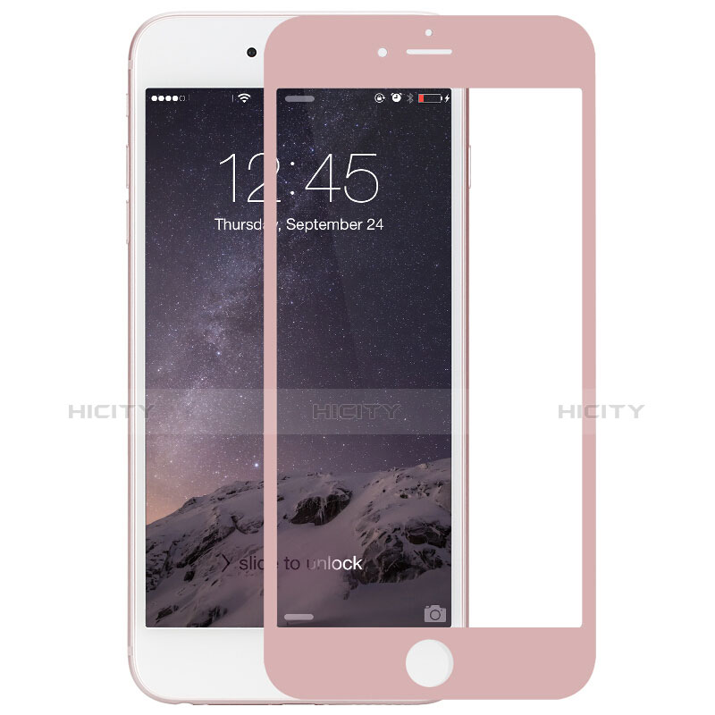 Pellicola in Vetro Temperato Protettiva Integrale Proteggi Schermo Film F03 per Apple iPhone 6 Rosa