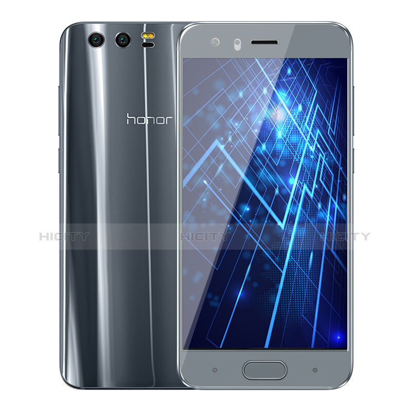 Pellicola in Vetro Temperato Protettiva Integrale Proteggi Schermo Film F03 per Huawei Honor 9 Premium Grigio