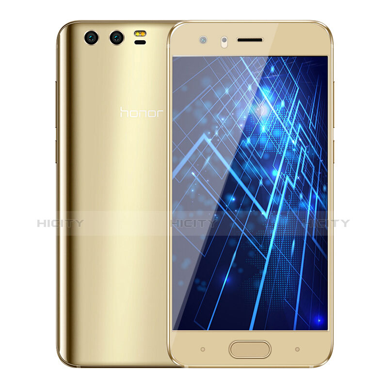 Pellicola in Vetro Temperato Protettiva Integrale Proteggi Schermo Film F03 per Huawei Honor 9 Premium Oro