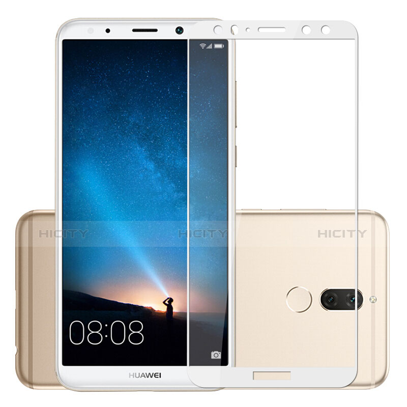 Pellicola in Vetro Temperato Protettiva Integrale Proteggi Schermo Film F03 per Huawei Maimang 6 Bianco