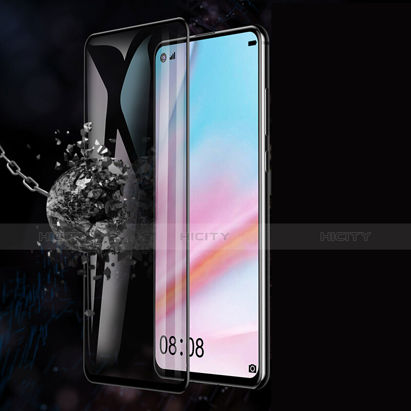 Pellicola in Vetro Temperato Protettiva Integrale Proteggi Schermo Film F03 per Huawei Nova 4 Nero