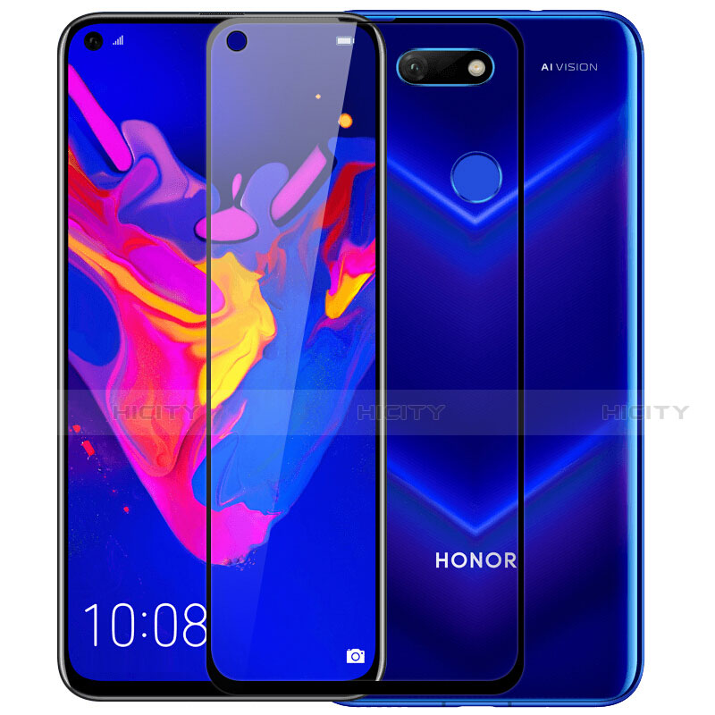 Pellicola in Vetro Temperato Protettiva Integrale Proteggi Schermo Film F03 per Huawei P20 Lite (2019) Nero