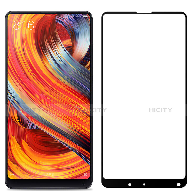 Pellicola in Vetro Temperato Protettiva Integrale Proteggi Schermo Film F03 per Xiaomi Mi Mix Evo Bianco