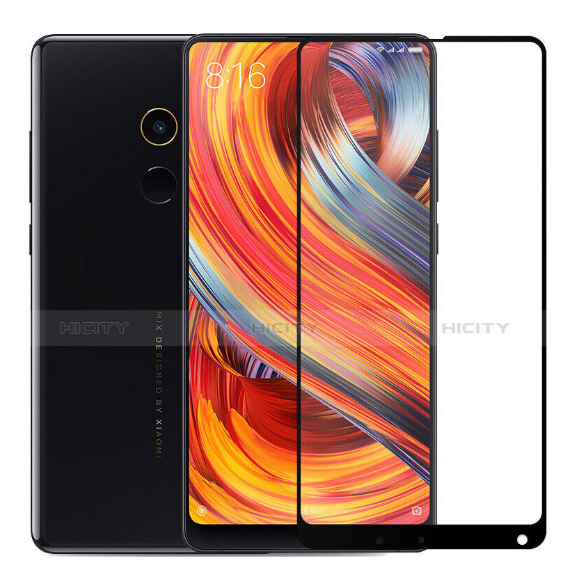 Pellicola in Vetro Temperato Protettiva Integrale Proteggi Schermo Film F03 per Xiaomi Mi Mix Evo Bianco