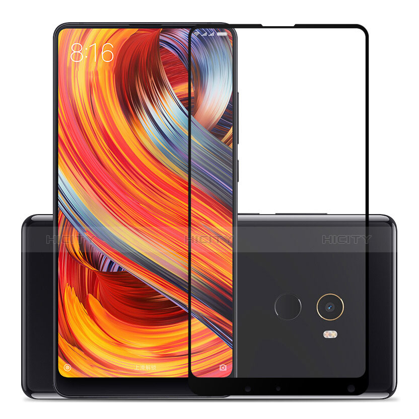 Pellicola in Vetro Temperato Protettiva Integrale Proteggi Schermo Film F03 per Xiaomi Mi Mix Evo Bianco