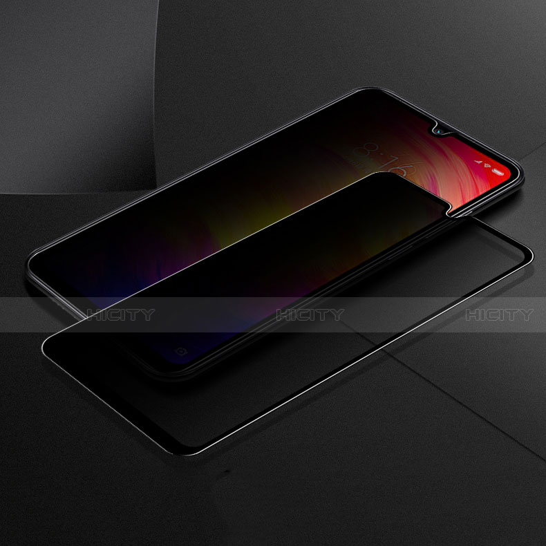 Pellicola in Vetro Temperato Protettiva Integrale Proteggi Schermo Film F03 per Xiaomi Redmi Note 8 (2021) Nero