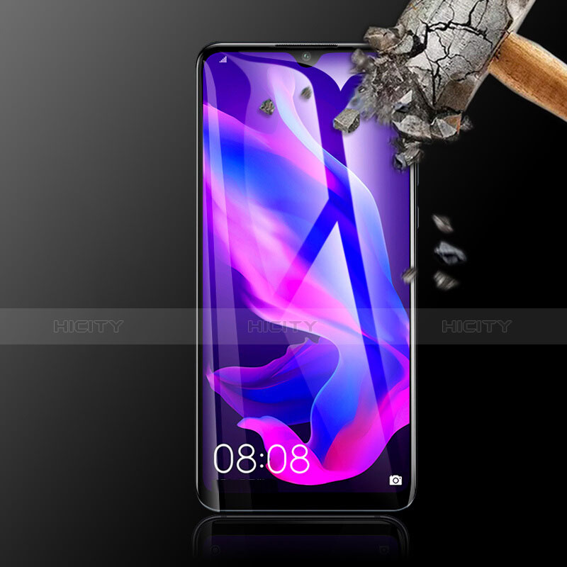 Pellicola in Vetro Temperato Protettiva Integrale Proteggi Schermo Film F04 per Huawei Nova 4e Nero