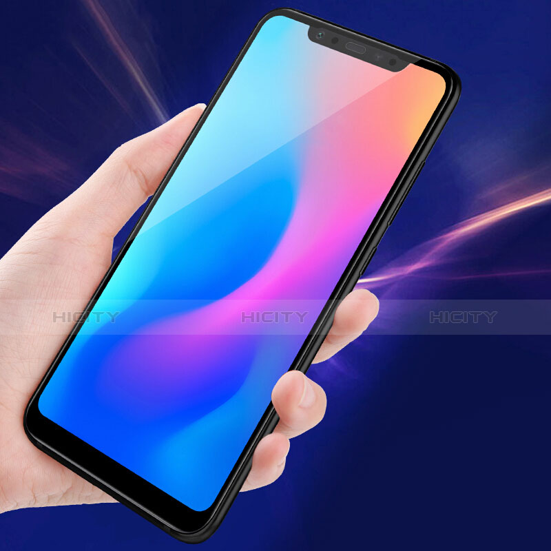 Pellicola in Vetro Temperato Protettiva Integrale Proteggi Schermo Film F04 per Xiaomi Mi 8 Nero