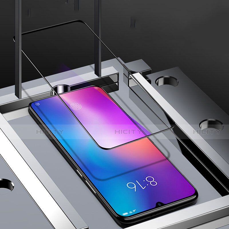 Pellicola in Vetro Temperato Protettiva Integrale Proteggi Schermo Film F04 per Xiaomi Mi 9 Lite Nero