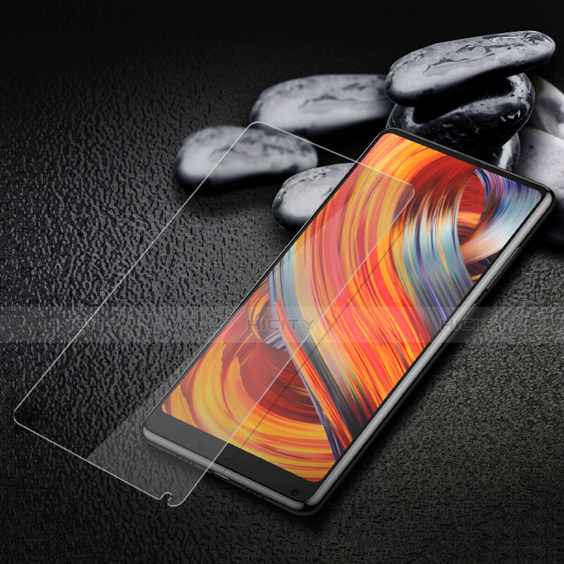 Pellicola in Vetro Temperato Protettiva Integrale Proteggi Schermo Film F04 per Xiaomi Mi Mix Evo Nero