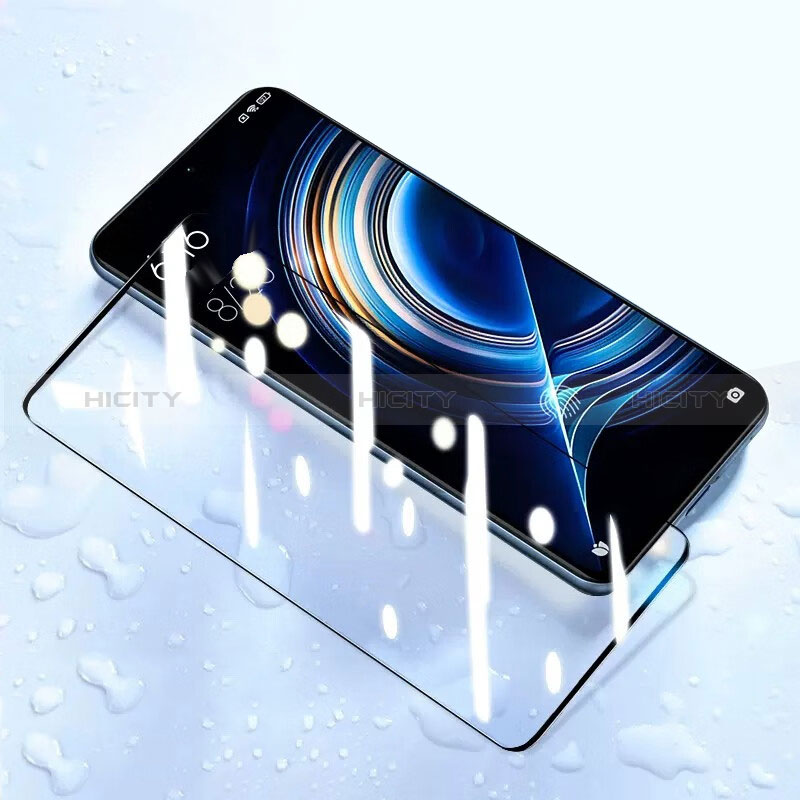 Pellicola in Vetro Temperato Protettiva Integrale Proteggi Schermo Film F05 per Xiaomi Redmi K50 Pro 5G Nero