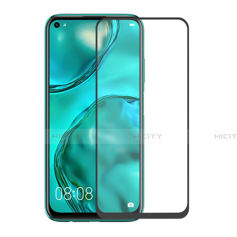 Pellicola in Vetro Temperato Protettiva Integrale Proteggi Schermo Film F06 per Huawei Nova 7 5G Nero