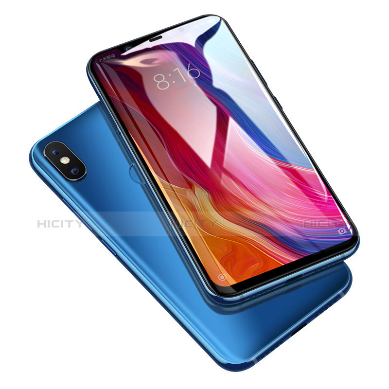 Pellicola in Vetro Temperato Protettiva Integrale Proteggi Schermo Film F12 per Xiaomi Mi 8 Nero