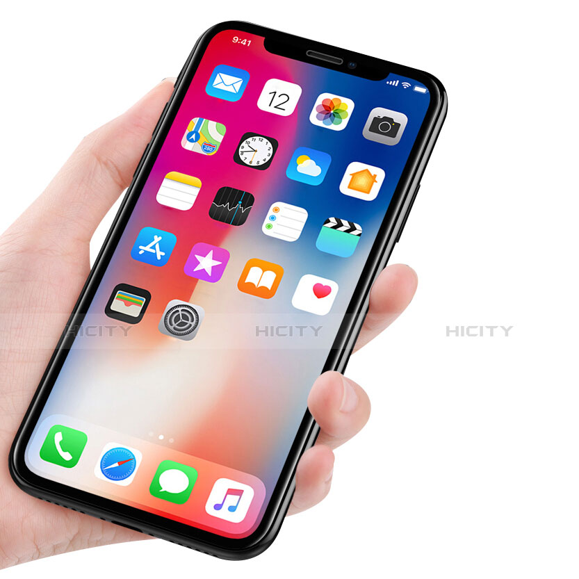 Pellicola in Vetro Temperato Protettiva Integrale Proteggi Schermo Film per Apple iPhone XR Nero