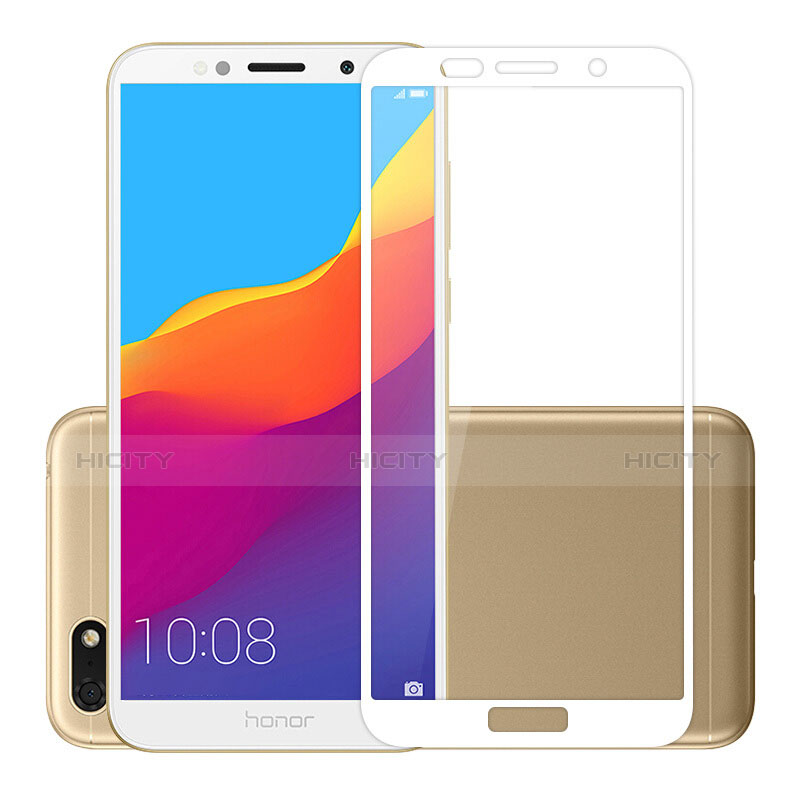 Pellicola in Vetro Temperato Protettiva Integrale Proteggi Schermo Film per Huawei Honor 7S Bianco