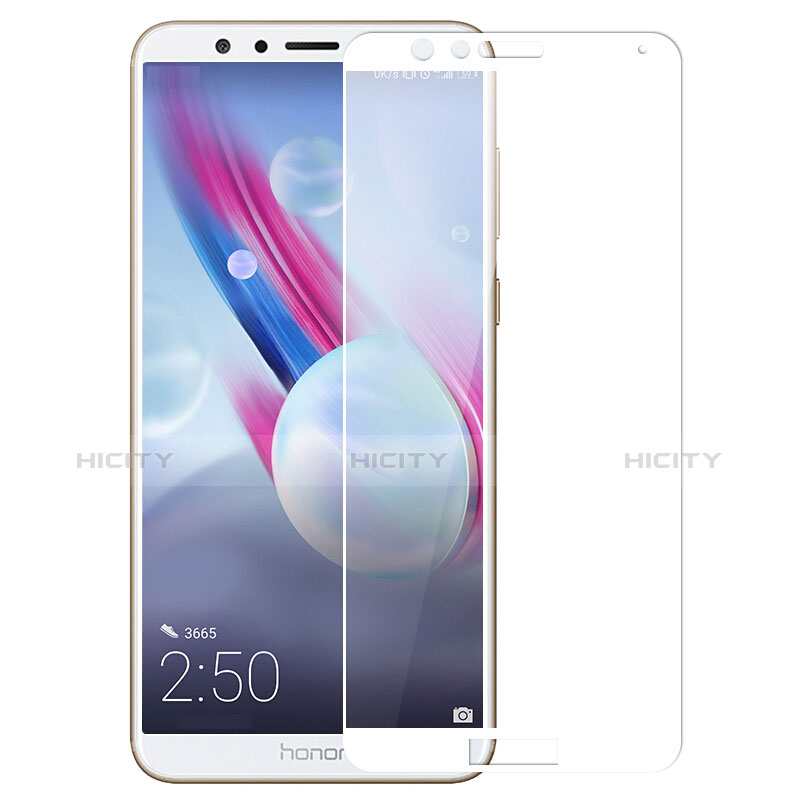 Pellicola in Vetro Temperato Protettiva Integrale Proteggi Schermo Film per Huawei Honor 7X Bianco