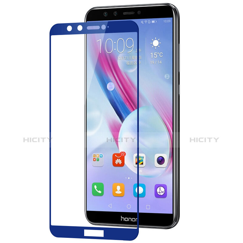 Pellicola in Vetro Temperato Protettiva Integrale Proteggi Schermo Film per Huawei Honor 9 Lite Blu