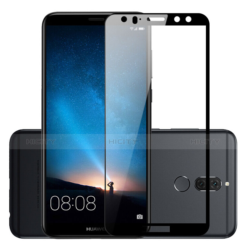 Pellicola in Vetro Temperato Protettiva Integrale Proteggi Schermo Film per Huawei Mate 10 Lite Nero