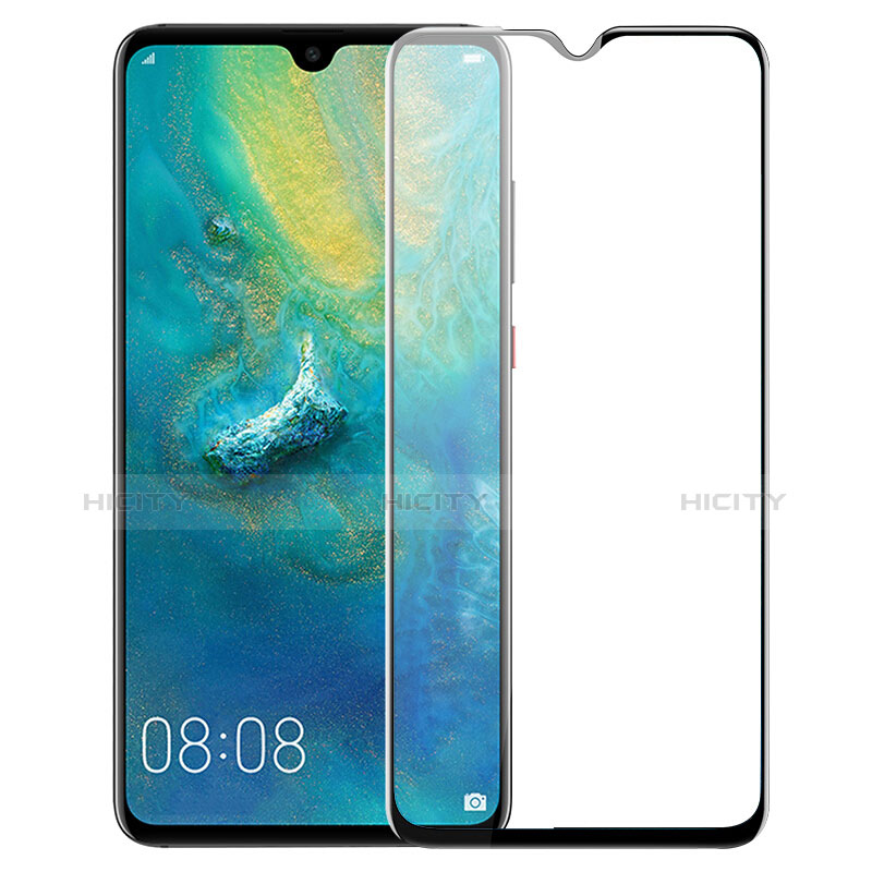 Pellicola in Vetro Temperato Protettiva Integrale Proteggi Schermo Film per Huawei Mate 20 X Nero