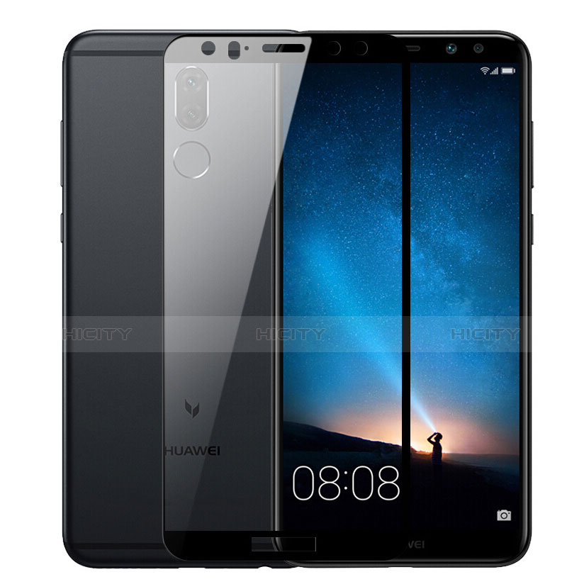 Pellicola in Vetro Temperato Protettiva Integrale Proteggi Schermo Film per Huawei Nova 2i Nero