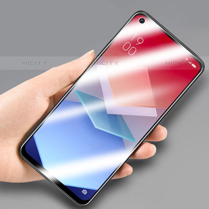 Pellicola in Vetro Temperato Protettiva Integrale Proteggi Schermo Film per Oppo Reno6 Lite Nero