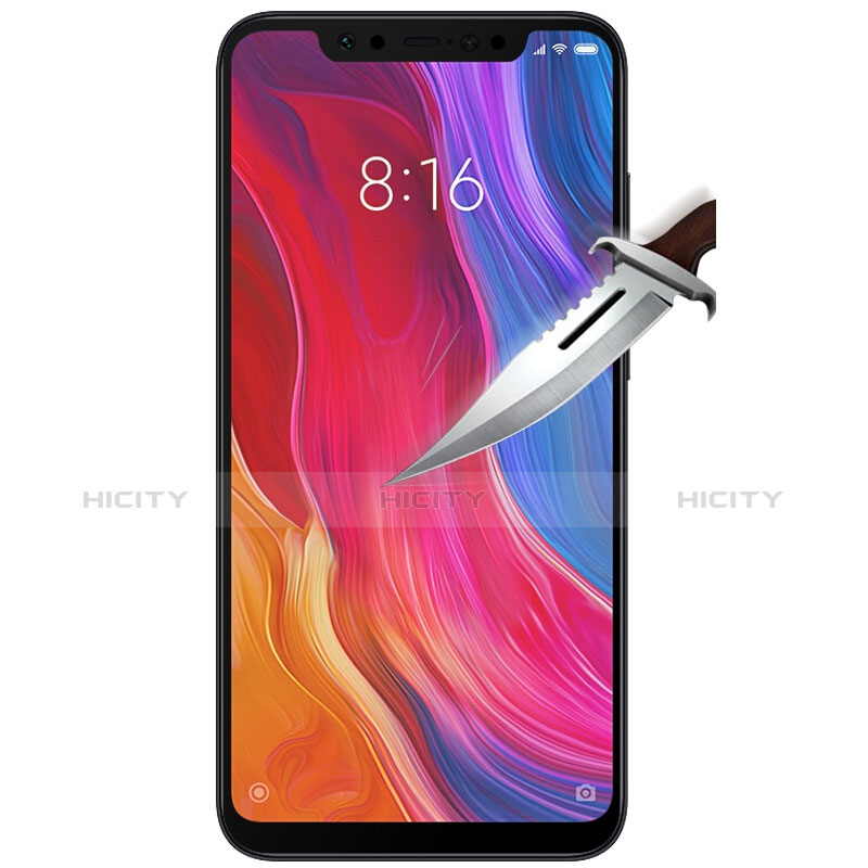 Pellicola in Vetro Temperato Protettiva Integrale Proteggi Schermo Film per Xiaomi Mi 8 Explorer Nero