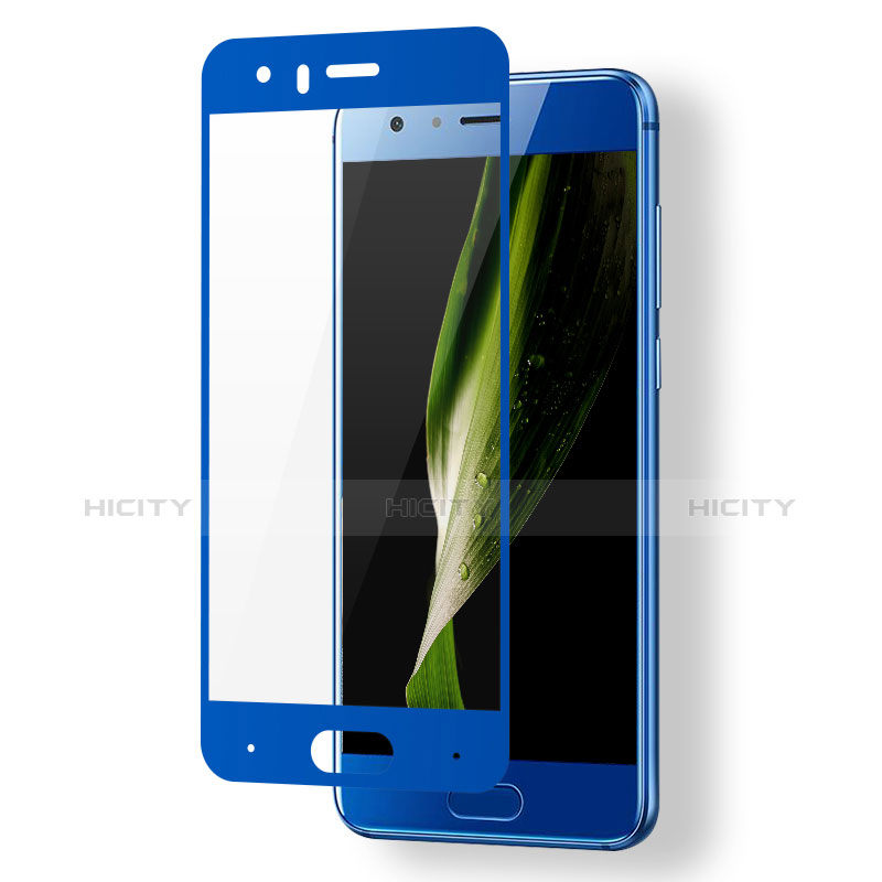 Pellicola in Vetro Temperato Protettiva Integrale Proteggi Schermo Film R01 per Huawei Honor 9 Premium Blu