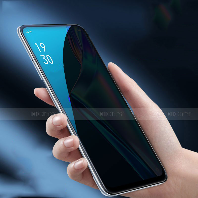 Pellicola in Vetro Temperato Protettiva Privacy Proteggi Schermo Film M01 per Oppo Reno2 Chiaro